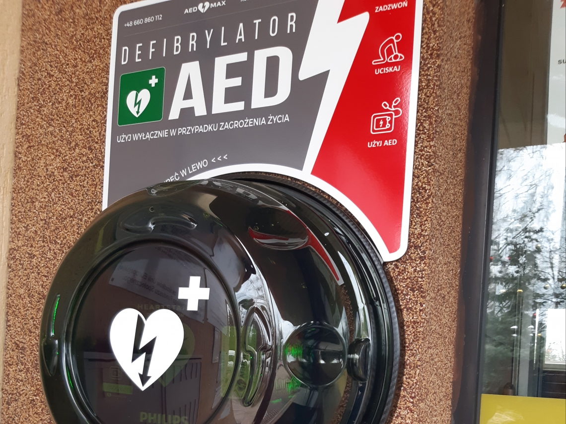  Publiczny defibrylator przy Urzędzie Miasta