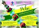 grafika palmy wielkanocnej oraz inforamcje o warsztatach