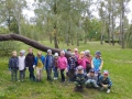 grupa dzieci w parku