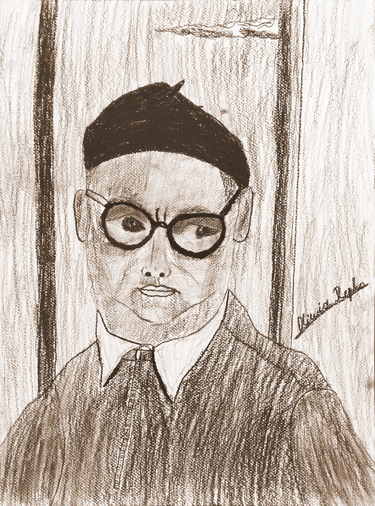 zdjęcie pracy plastycznej - portret 