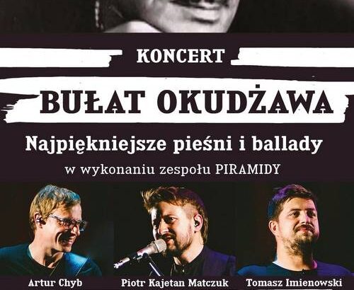 czarny plakat z portretami mężczyzn