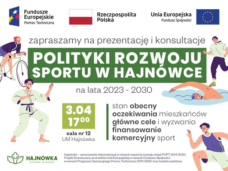 grafiki sportowców, loga projektowe i informacje o spotkaniu