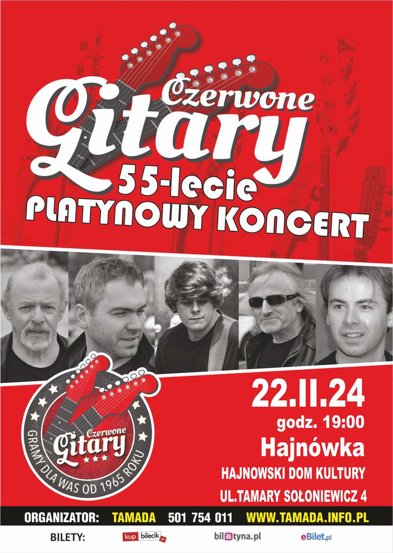 plakat zapraszający na wydarzenie zdjęcie zespołu, loga organizatorów oraz infroamcje o wydarzeniu