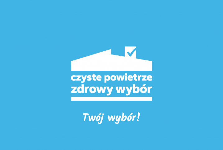 na niebieskim tle grafika domu