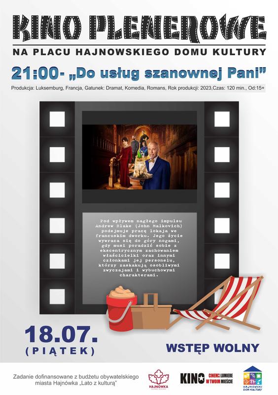 plakat zapraszający na wydarzenie informacje o wydarzeniu, logo organizatora, grafika tematyczna