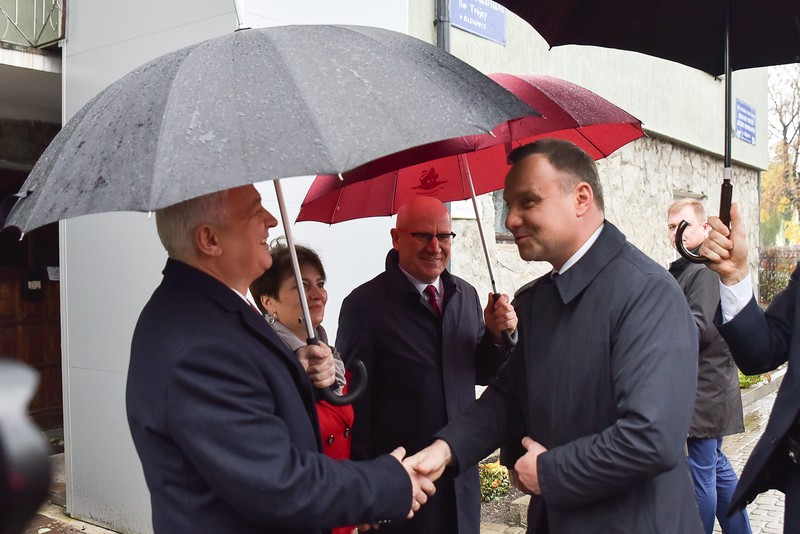 władze samorządowe z Prezydentem RP