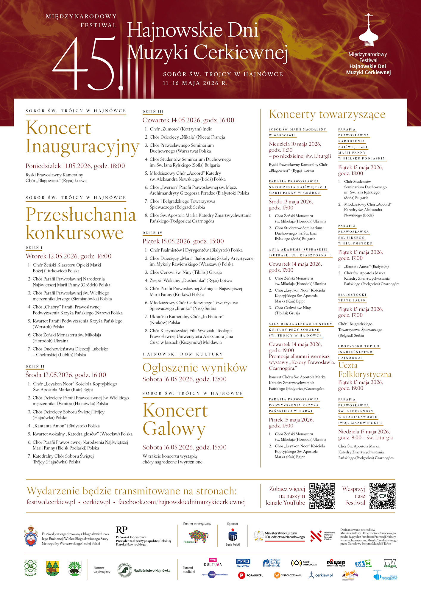 plakat informacyjny
