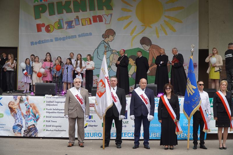 przemowy podczas pikniku