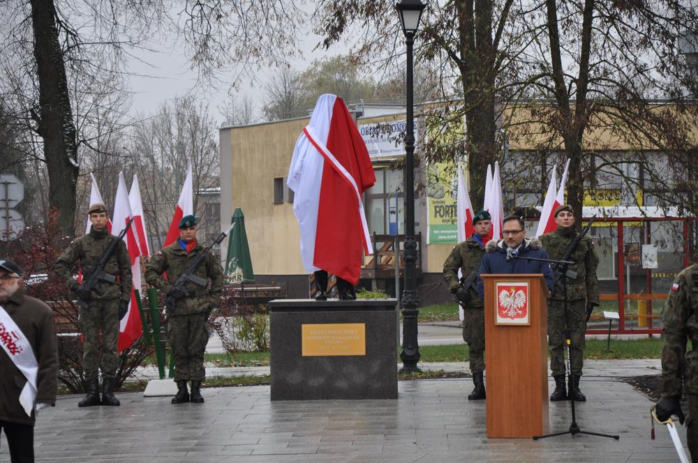 Przemawia Michał Wiśniewski - Wiceminister Obrony Narodowej