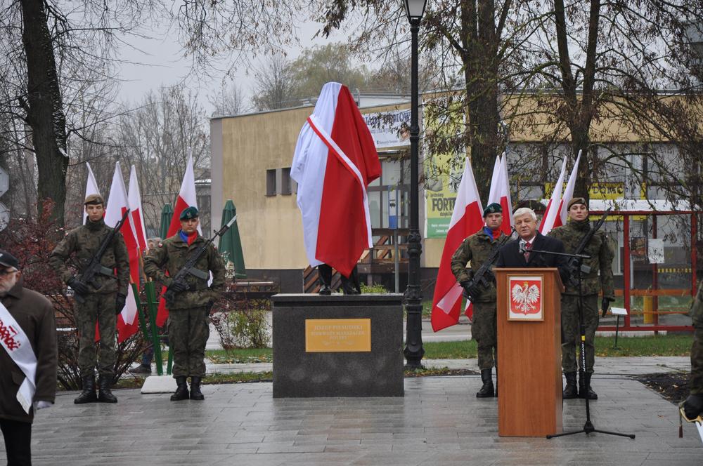 Przemawia Jerzy sirak - burmistrz Miasta Hajnówka