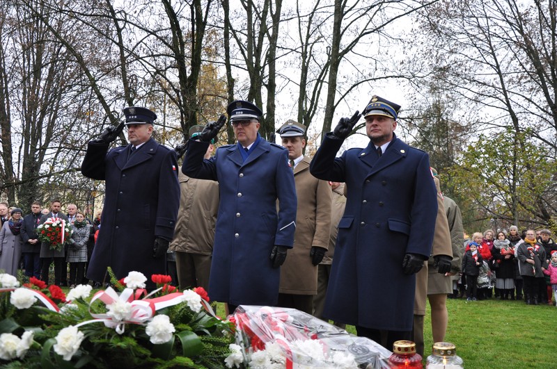 Delegacja służb mundurowych