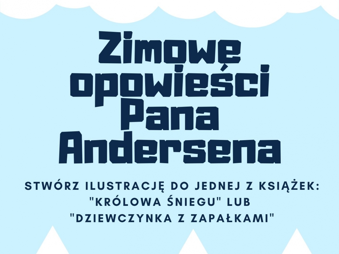 Plakat konkursowy, zawiera nazwę konkursu, temat, nazwę organizatora i termin składania prac.