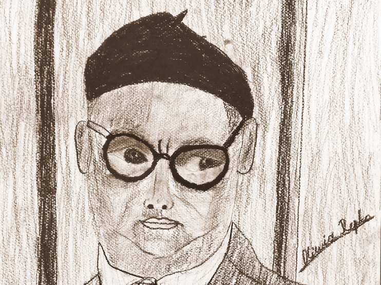 zdjęcie pracy plastycznej - portret 