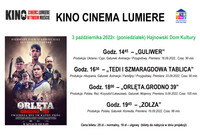 Plakat Filmu "Orlęta"