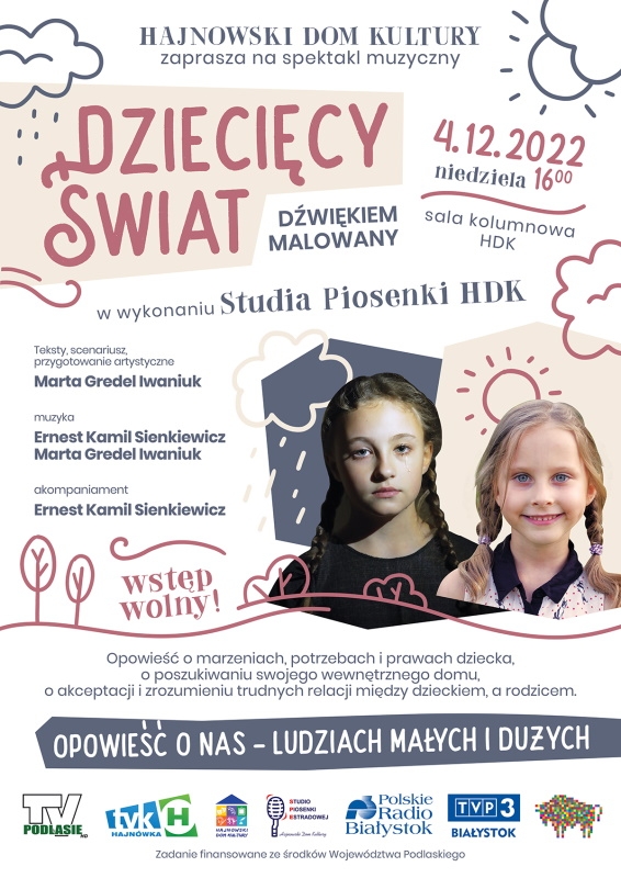 Plakat informujący o wydarzeniua