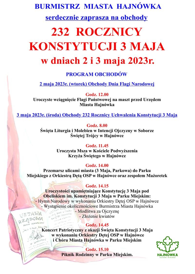 Program obchodów 3 Maja