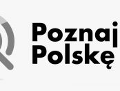 lupa i napis Poznaj Polskę
