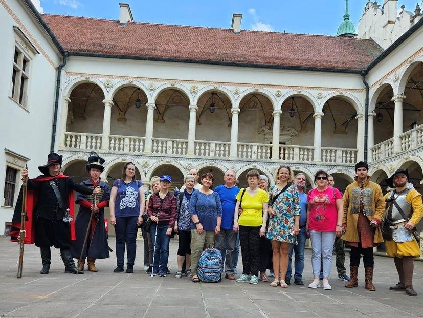 Zdjęcie grupowe uczestników wycieczki