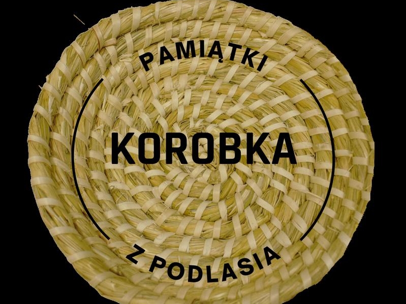 plecione kółko na nazwą sklepu