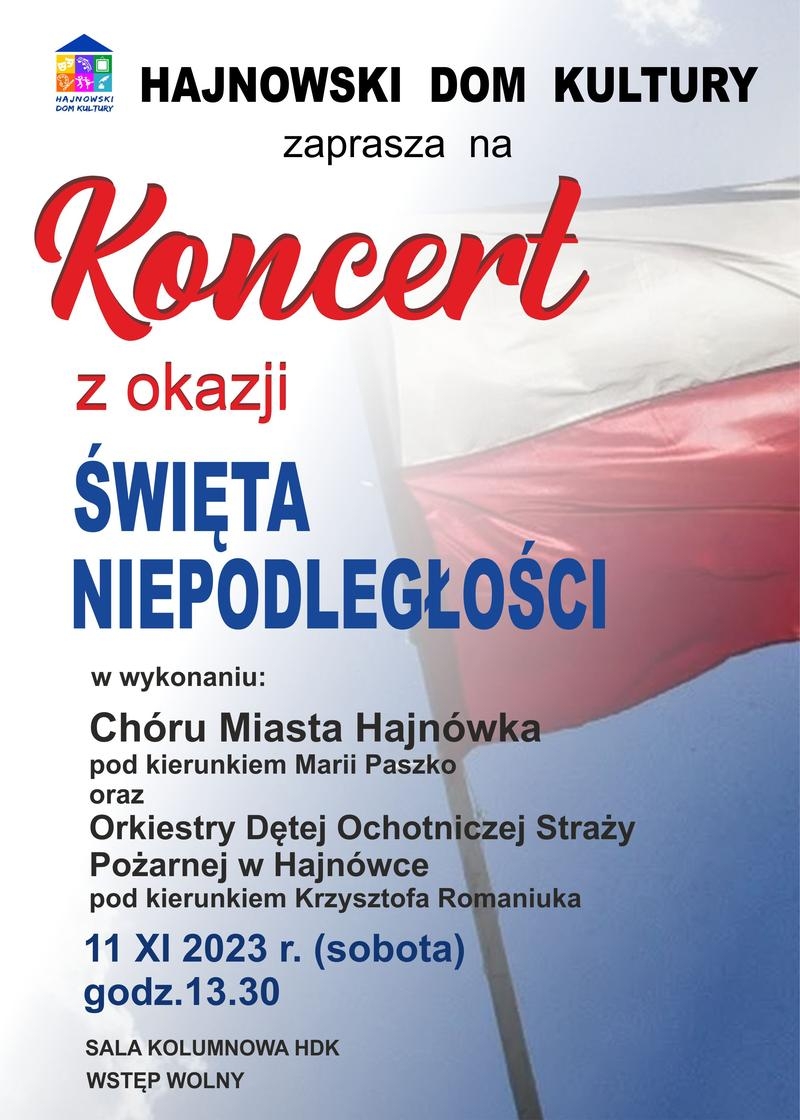 grafika flagi oraz informacje o wydarzeniu
