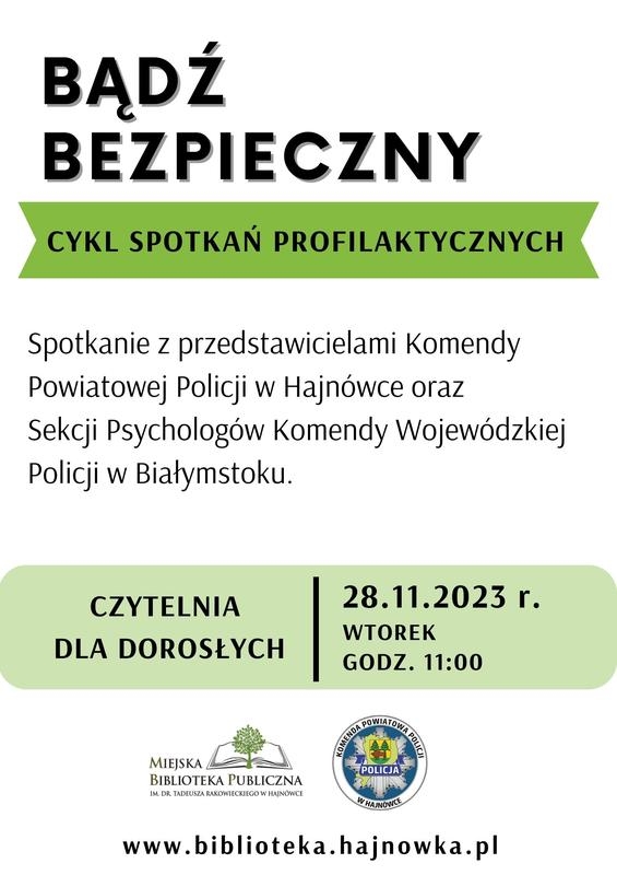 Informacje o wydarzeniu oraz loga organizatorów