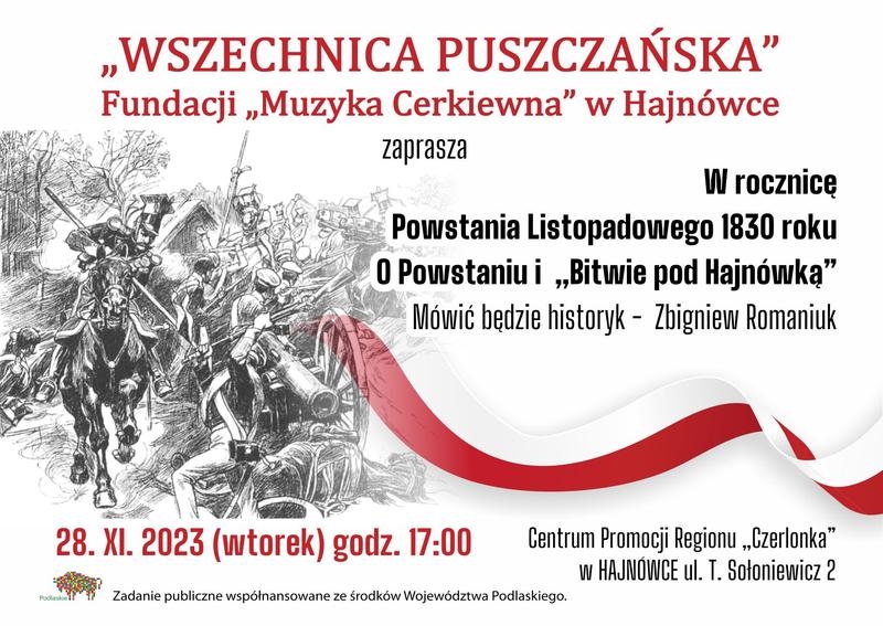 informacje o wydarzeniu oraz logo