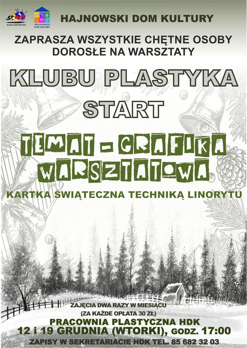 grafika linorytu oraz informacje o wydarzeniu