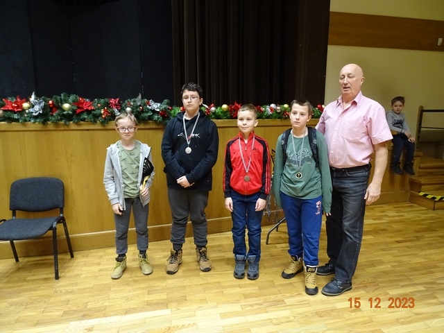 Dekoracja zwycięzcy