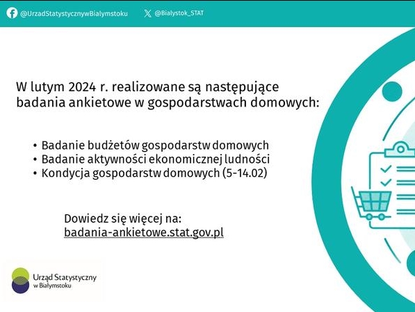 informacje o badaniach statystycznych