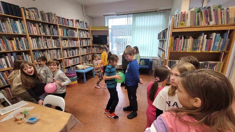 zajęcia feryjne w bibliotece