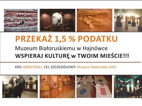 1,5% podatku dla muzeum