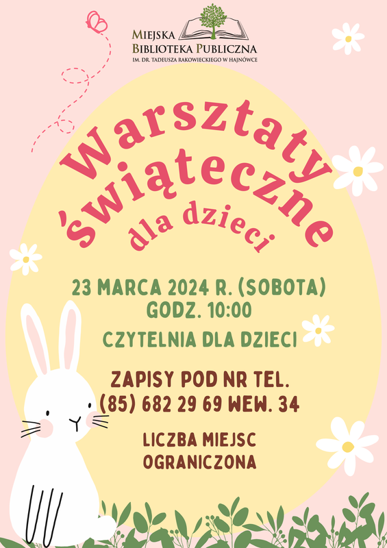 informacje o wydarzeniu, logo organizatora, grafika tematyczna