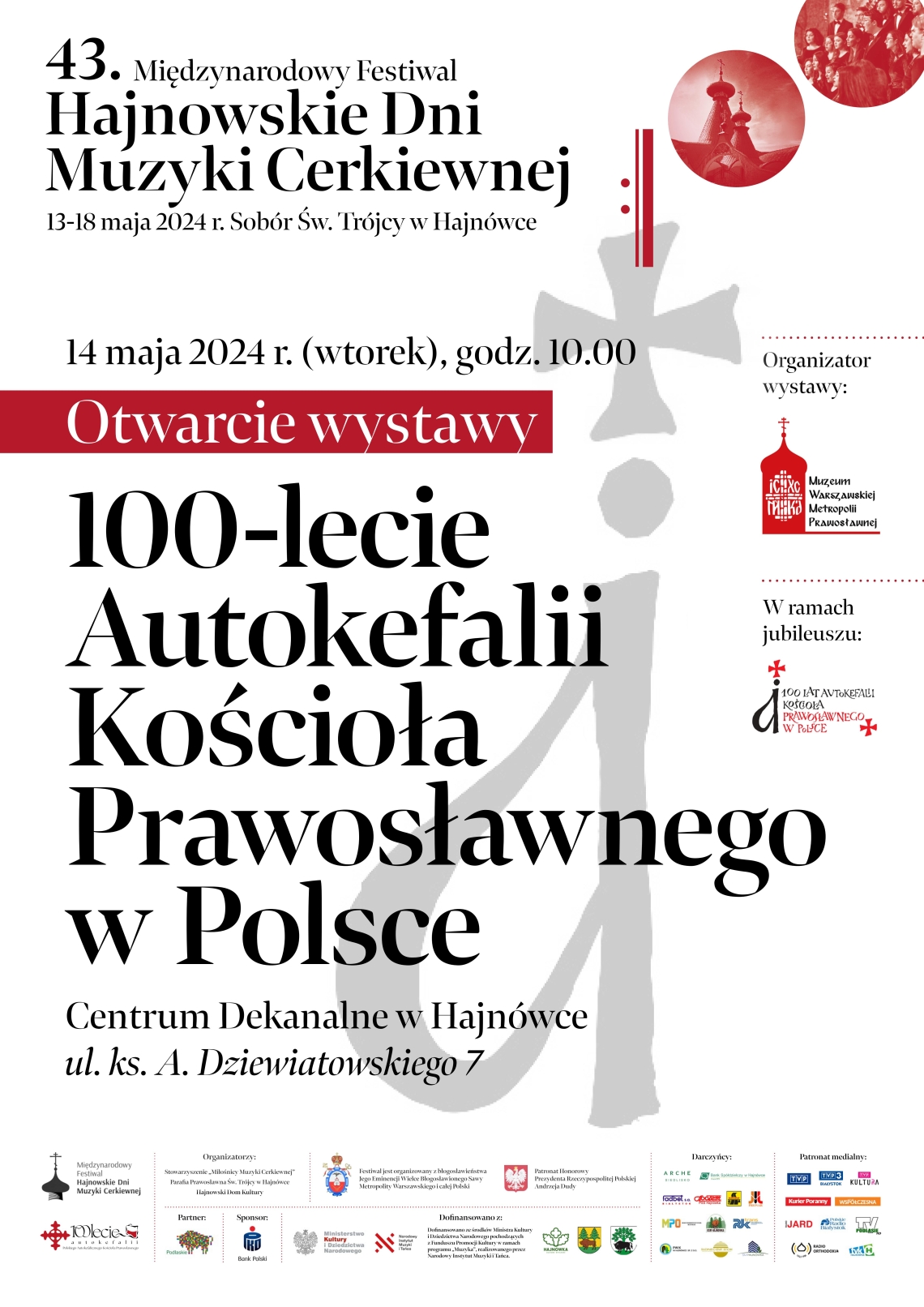 plakat zapowiadający wystawę fotograficzną