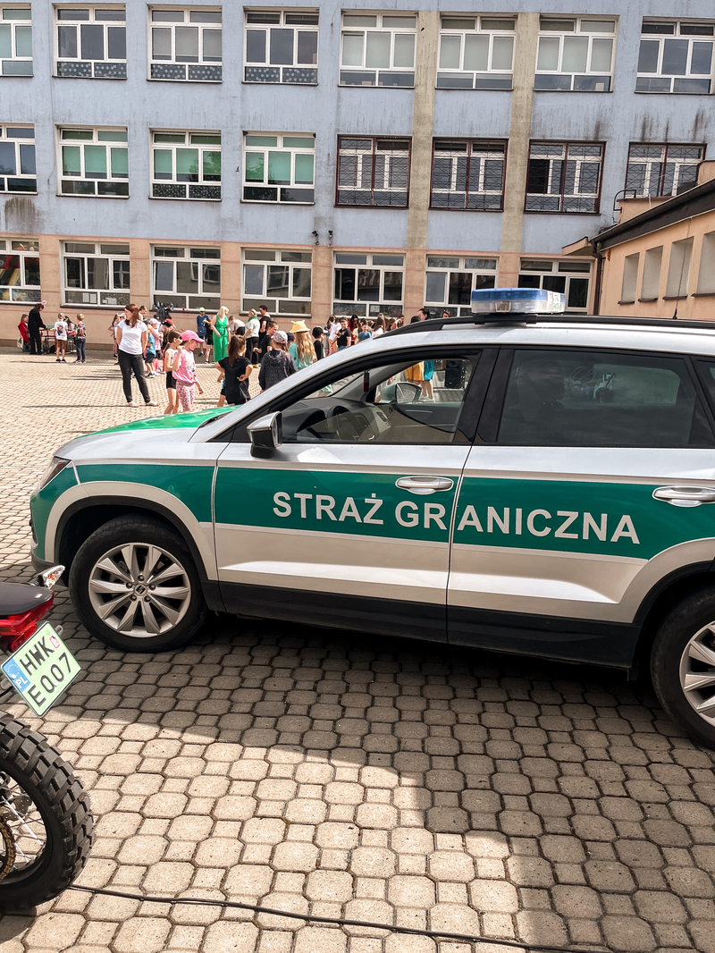 wóz straży granicznej