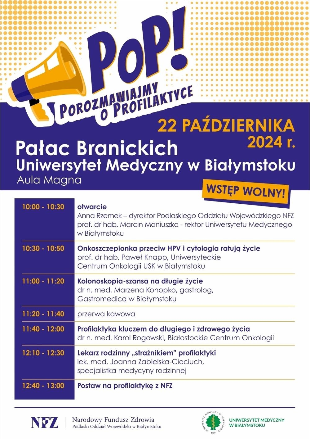 plakat zapraszający na wydarzenie