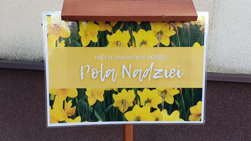 tabliczka Pole Nadziei
