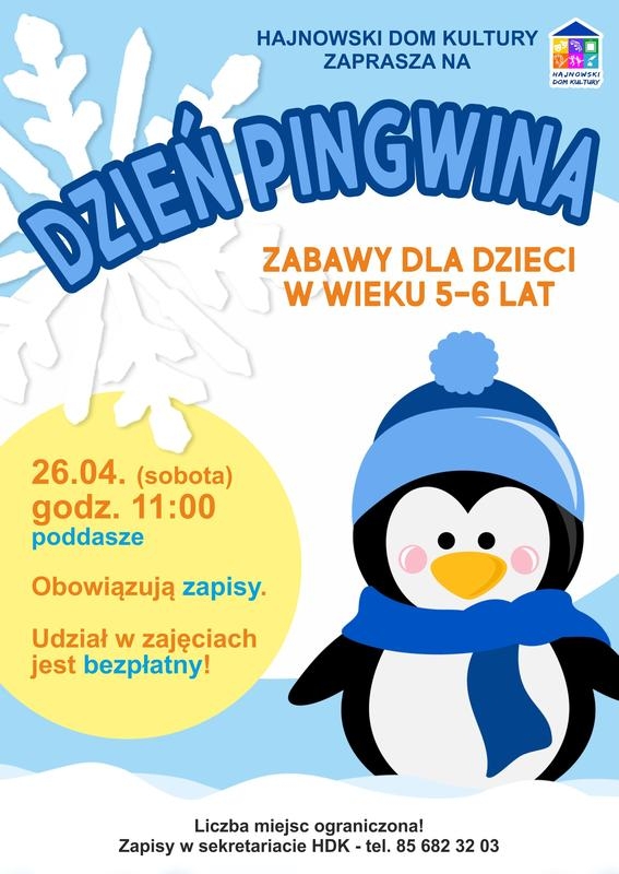 informacje o wydarzeniu, logo organizatora, grafika tematyczna