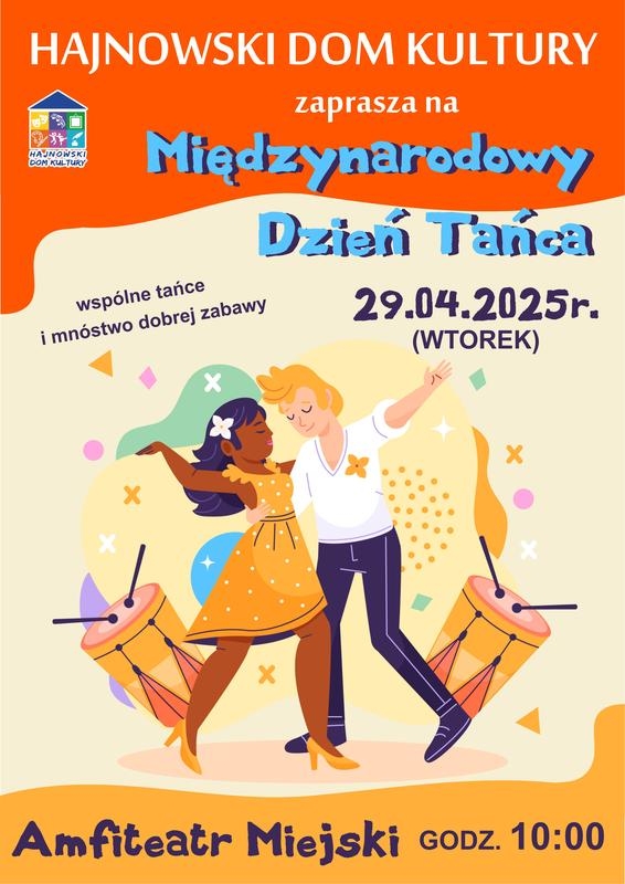 informacje o wydarzeniu, logo organizatora, grafika tematyczna