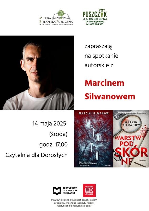 informacje o wydarzeniu, logo organizatora, grafika tematyczna