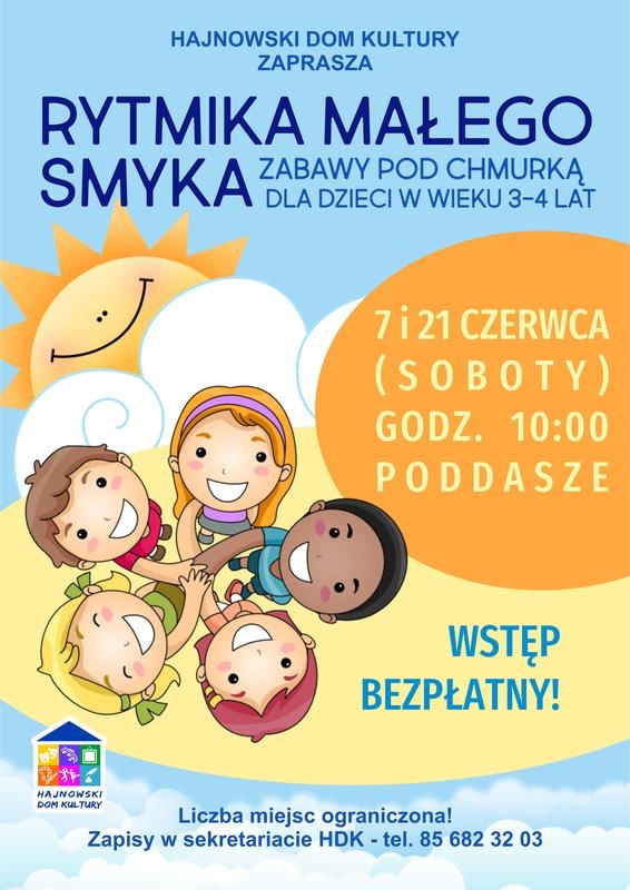 informacje o wydarzeniu, logo organizatora, grafika tematyczna