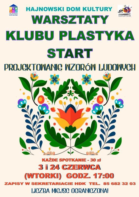 informacje o wydarzeniu, logo organizatora, grafika tematyczna