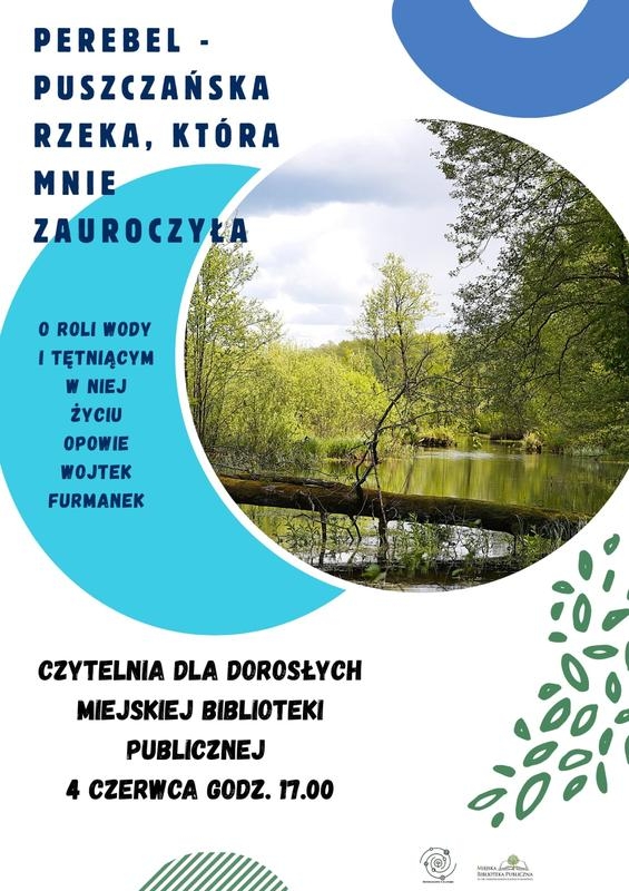 informacje o wydarzeniu, logo organizatora, grafika tematyczna