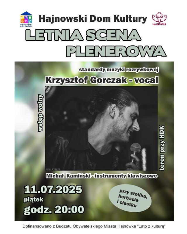 informacje o wydarzeniu, logo organizatora, grafika tematyczna