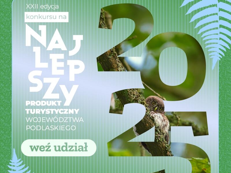 informacje o wydarzeniu, logo organizatora, grafika tematyczna
