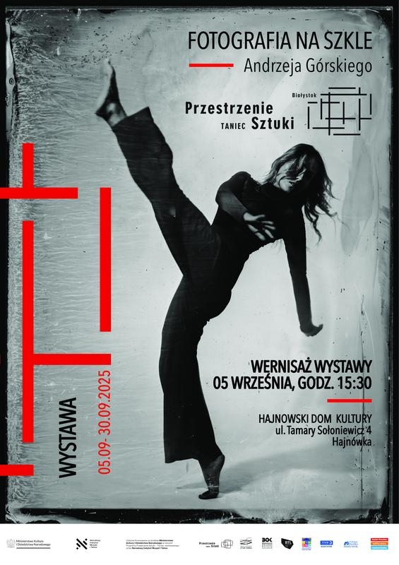 informacje o wydarzeniu, logo organizatora, grafika tematyczna