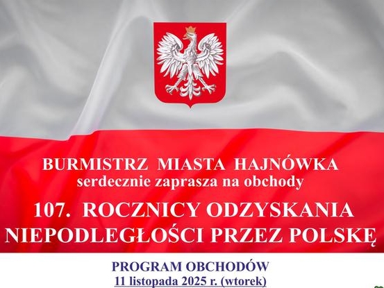 informacje o wydarzeniu, logo organizatora, grafika tematyczna