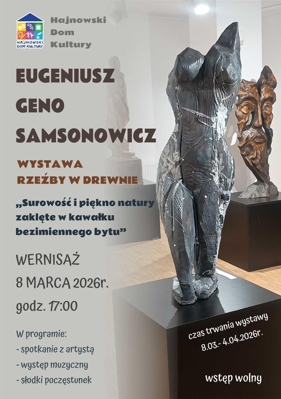 informacje o wydarzeniu, logo organizatora, grafika tematyczna