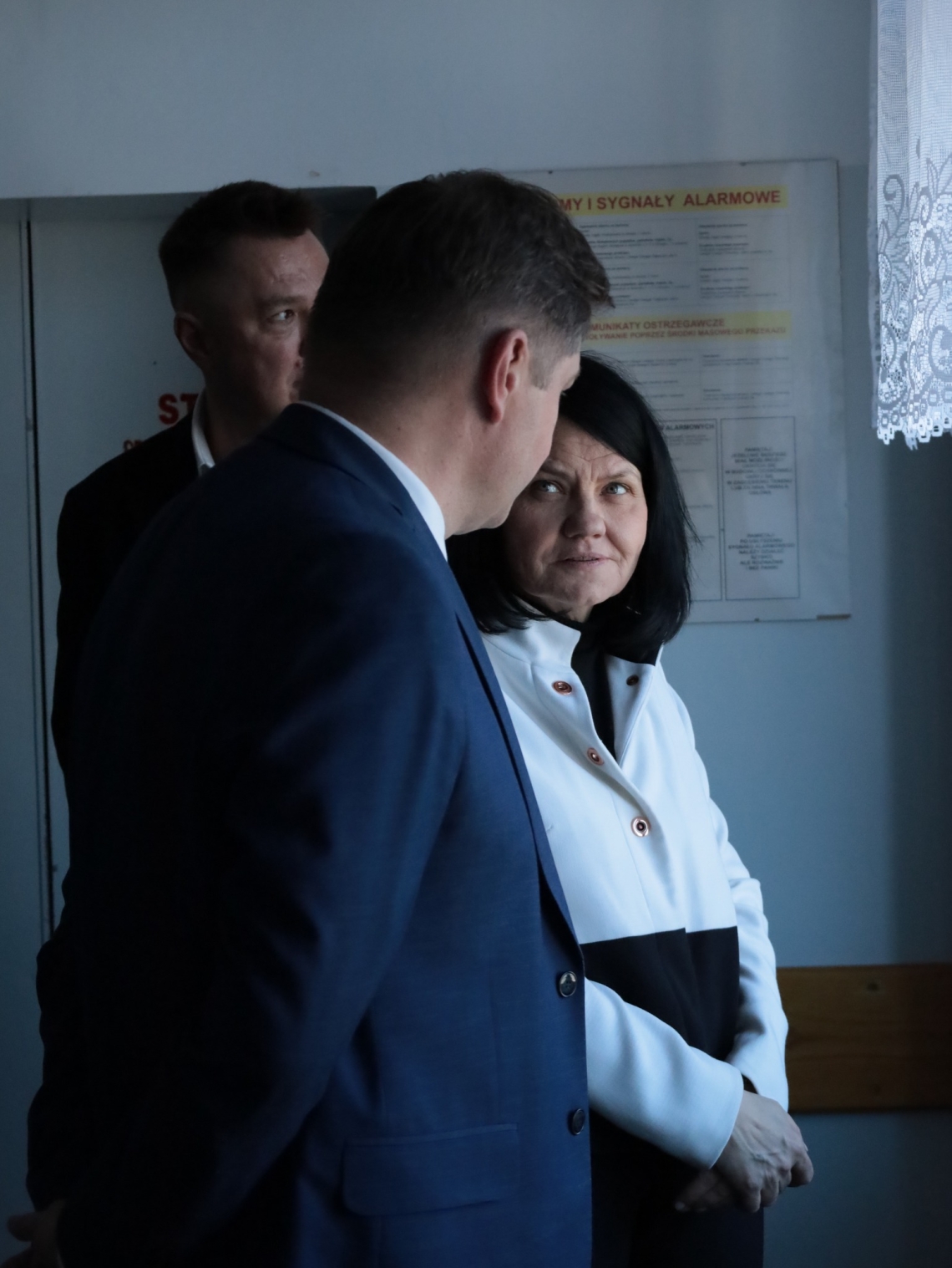 Burmistrz wraz z Panią Wiceminister