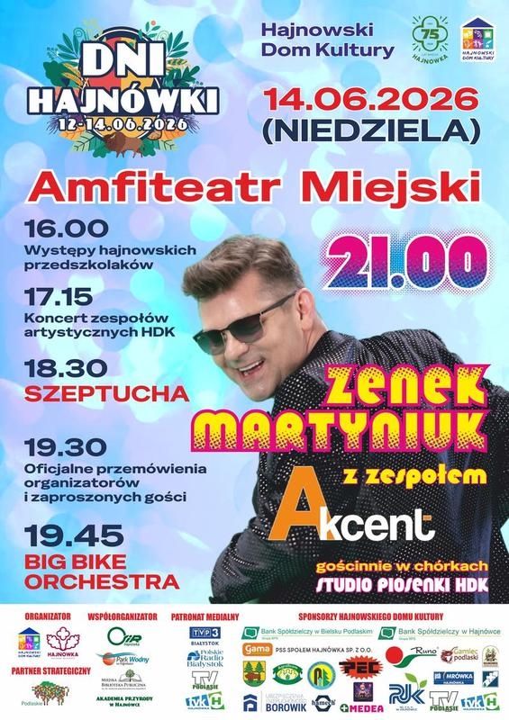 plakat z programem