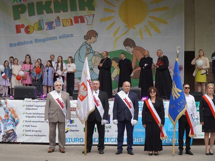 przemowy podczas pikniku